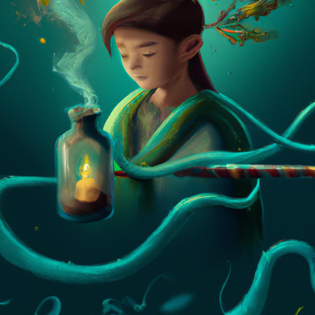 Imagem de capa do post "O Que Significa Sonhar com Incenso? Descubra Agora!" com um desenho digital