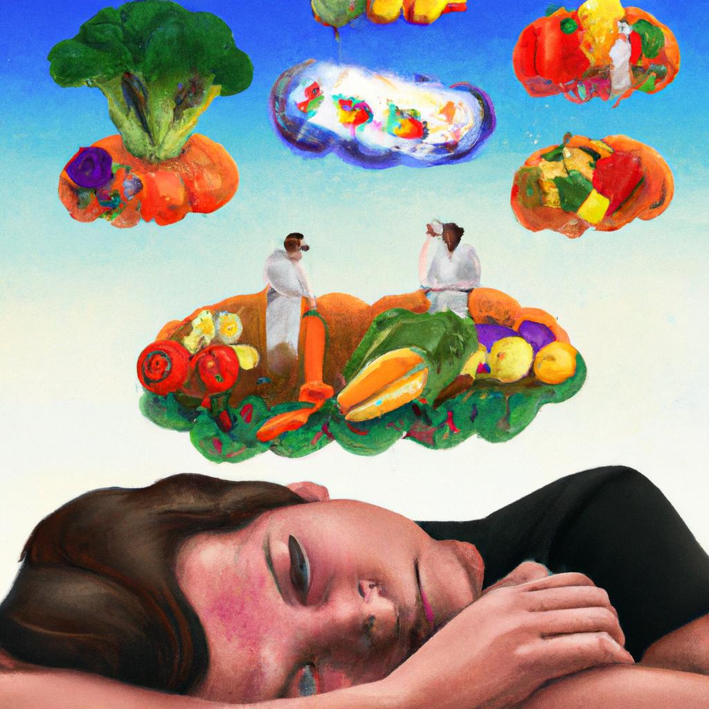 Imagem de capa do post "O Que Significa Sonhar Com Legumes: Descubra Agora!" com um desenho digital