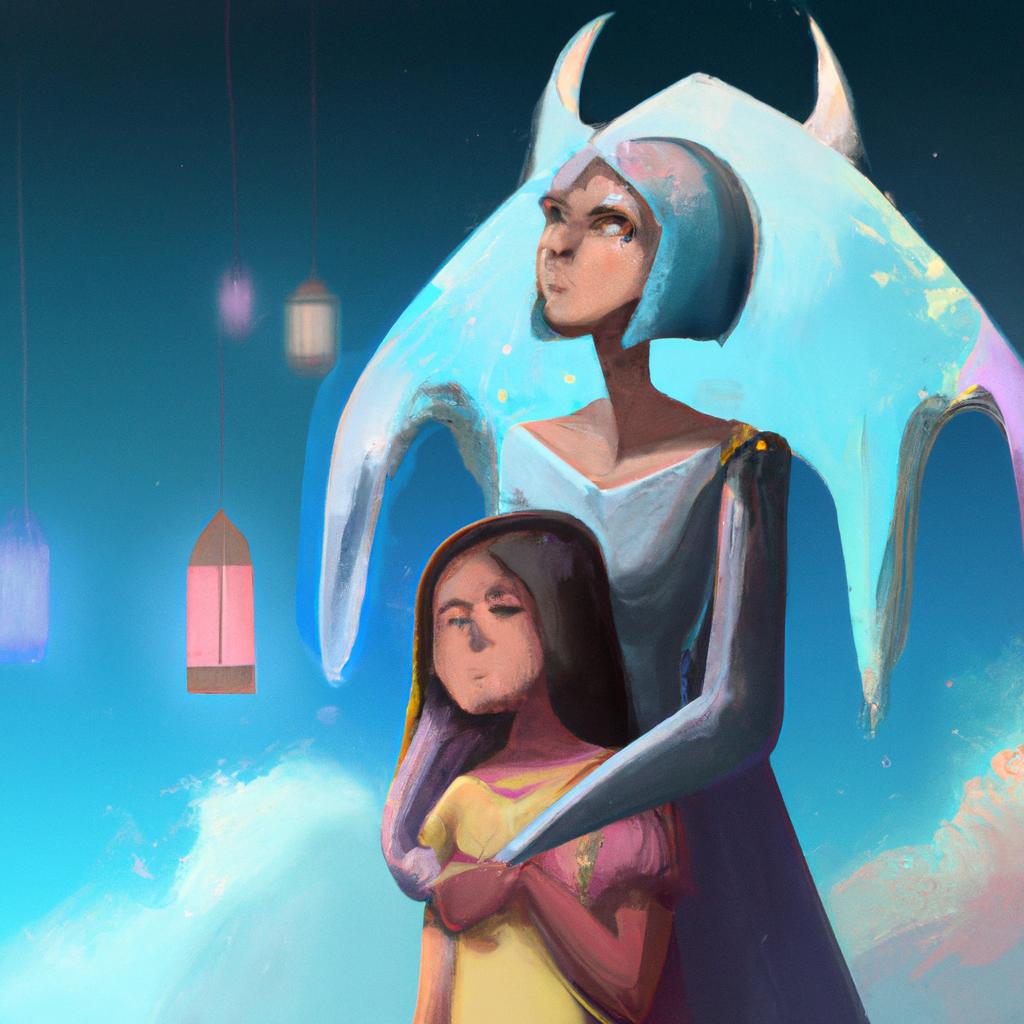 Imagem de capa do post Descubra o Que Significa Sonhar com Madrinha! com um desenho digital