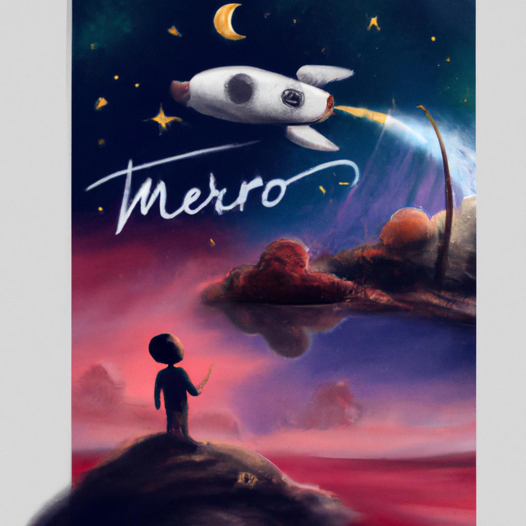 Imagem de capa do post "O Que Significa Sonhar com Meteoro? Descubra Agora!" com um desenho digital