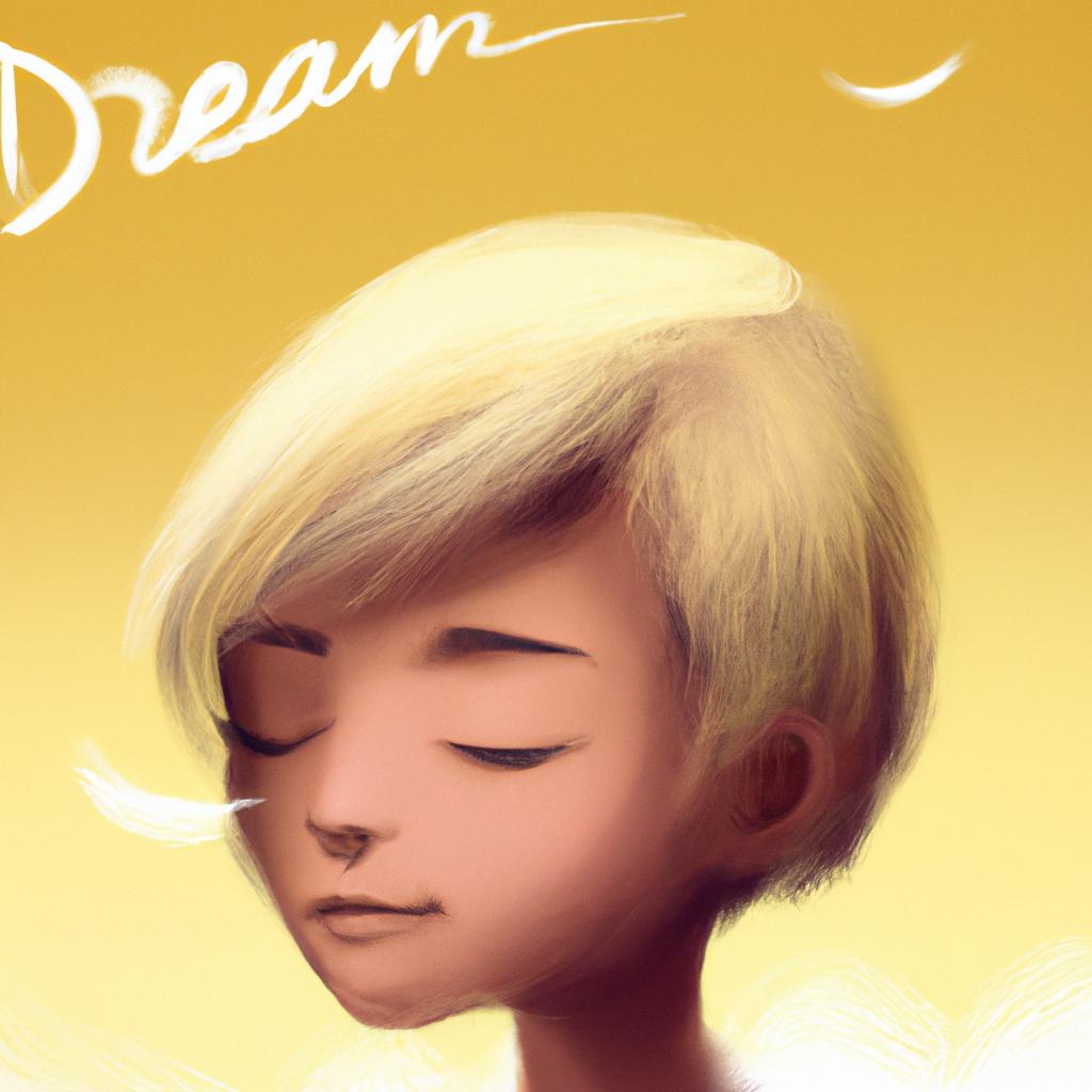 Imagem de capa do post "O Que Significa Sonhar com Meu Cabelo Curto? Descubra Agora!" com um desenho digital