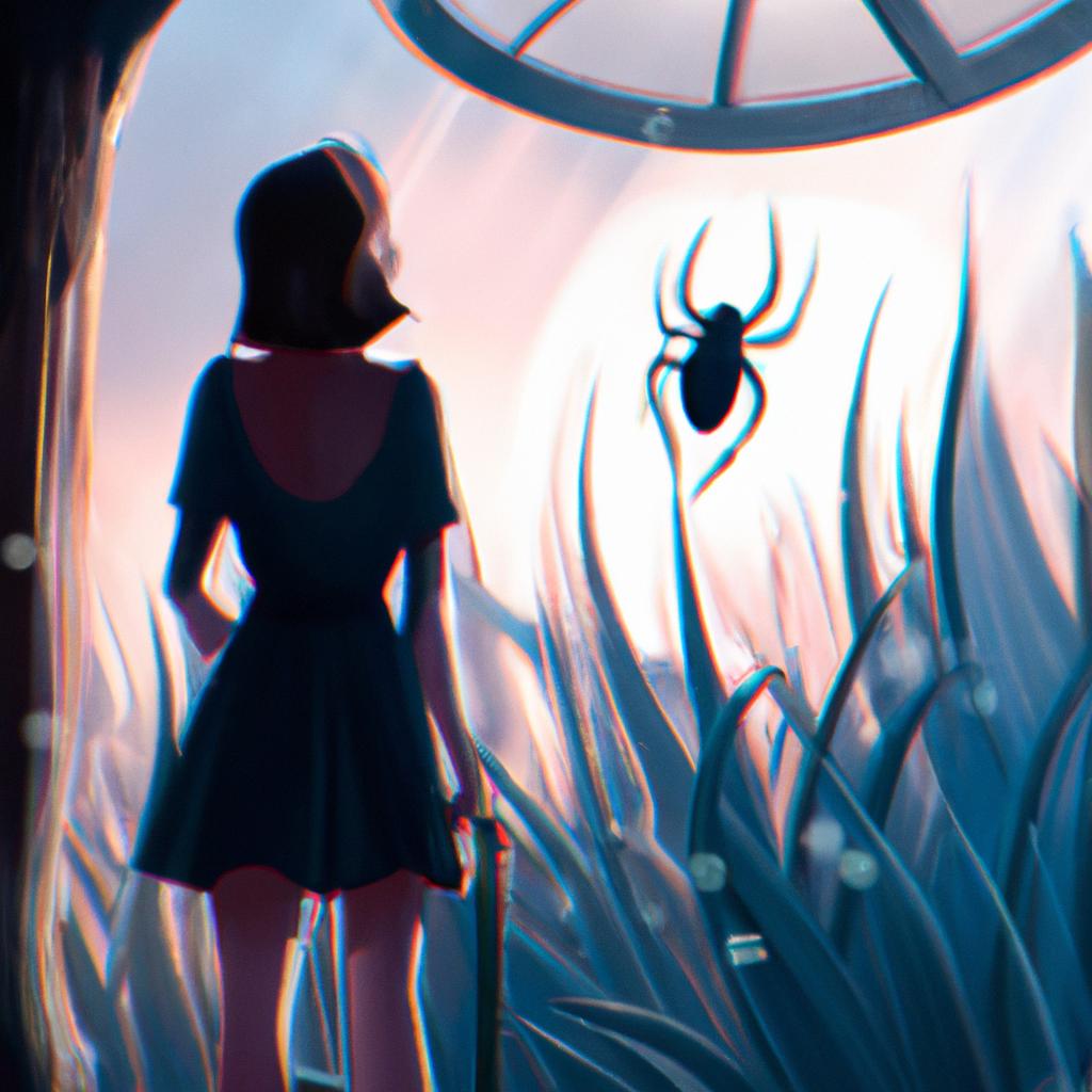 Imagem de capa do post Descubra o Que Significa Sonhar com Muitas Aranhas! com um desenho digital