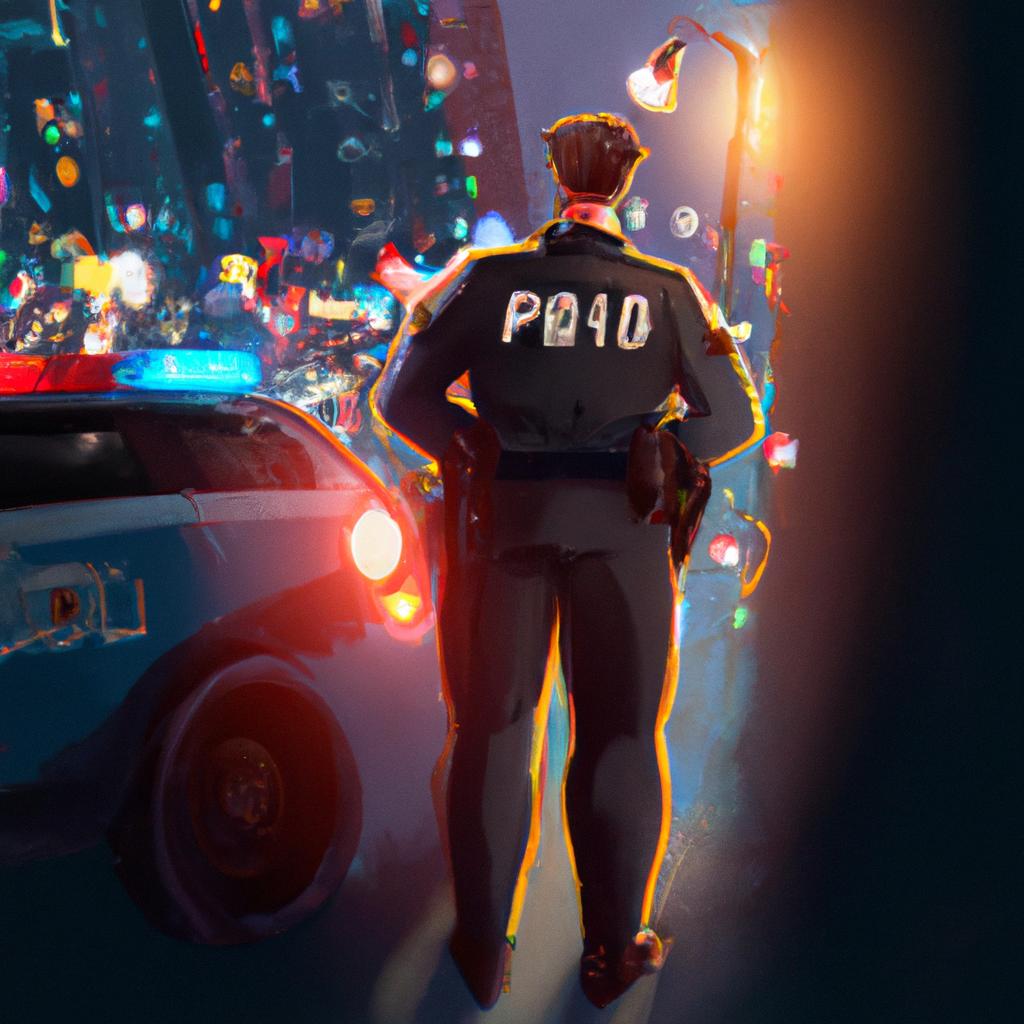 Imagem de capa do post O Que Significa Sonhar com Muita Polícia? Descubra! com um desenho digital