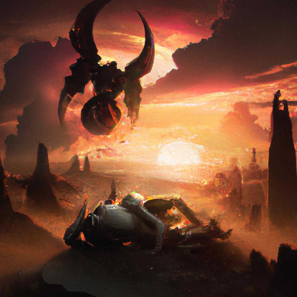 Imagem de capa do post O Que Significa Sonhar com o Apocalipse? Descubra Aqui! com um desenho digital