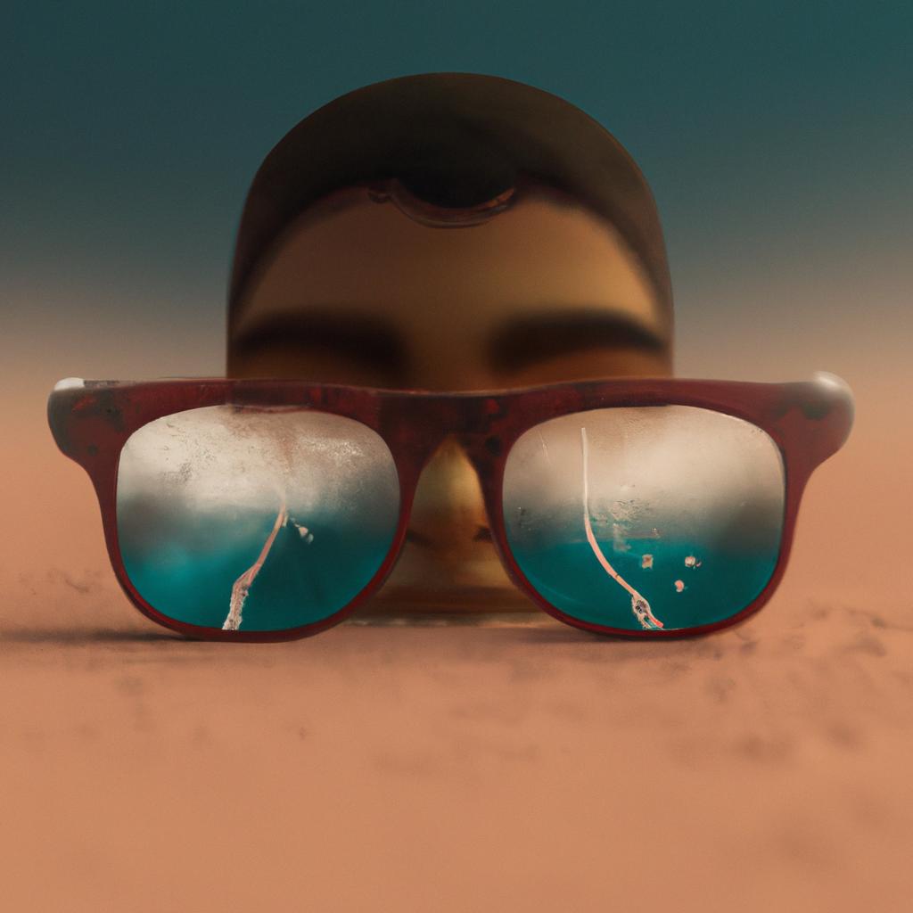 Imagem de capa do post "Descubra o que Significa Sonhar com Óculos de Grau Quebrado!" com um desenho digital