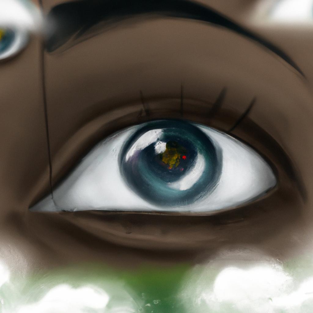 Imagem de capa do post "O que Significa Sonhar com Olhos? Descubra o Verdadeiro Significado!" com um desenho digital