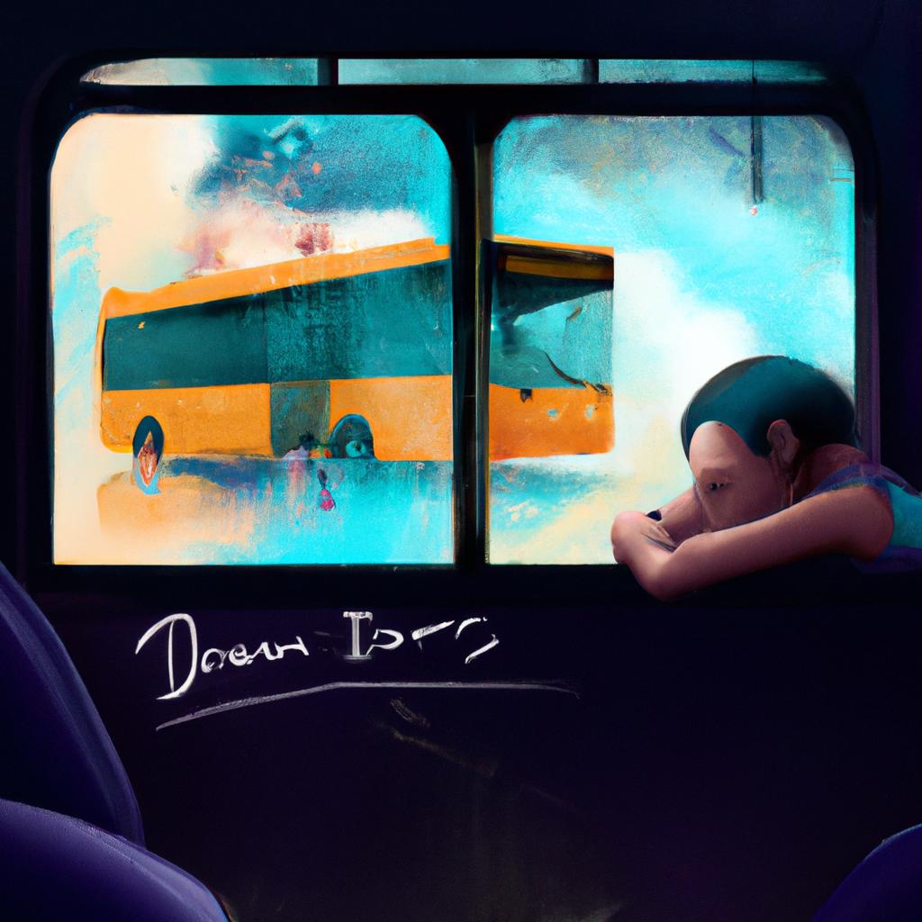 Imagem de capa do post O Que Significa Sonhar com Ônibus? Descubra já! com um desenho digital