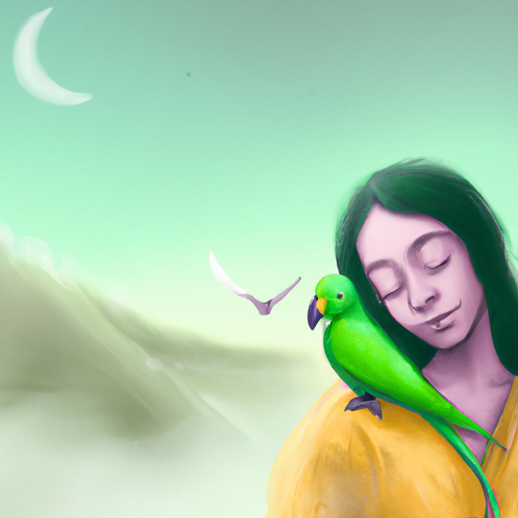 o que significa sonhar com papagaio verde4