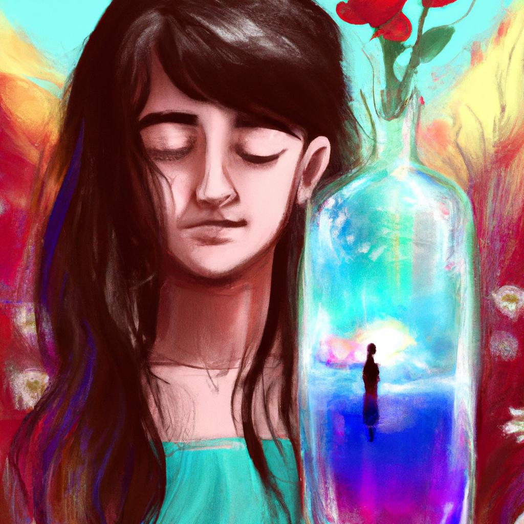 Imagem de capa do post "O Que Significa Sonhar com Perfume? Descubra Agora!" com um desenho digital