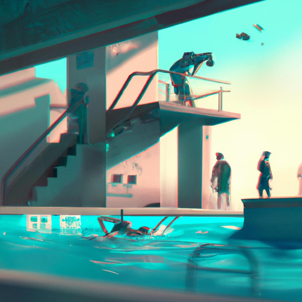 Imagem de capa do post "O que Significa Sonhar com Piscina Suja? Descubra Aqui!" com um desenho digital