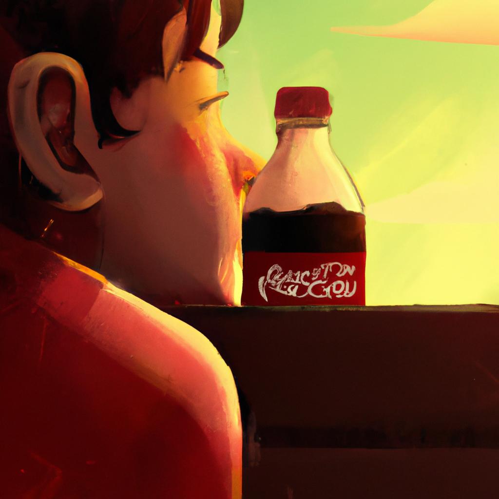 Imagem de capa do post Descubra o Que Significa Sonhar com Refrigerante! com um desenho digital
