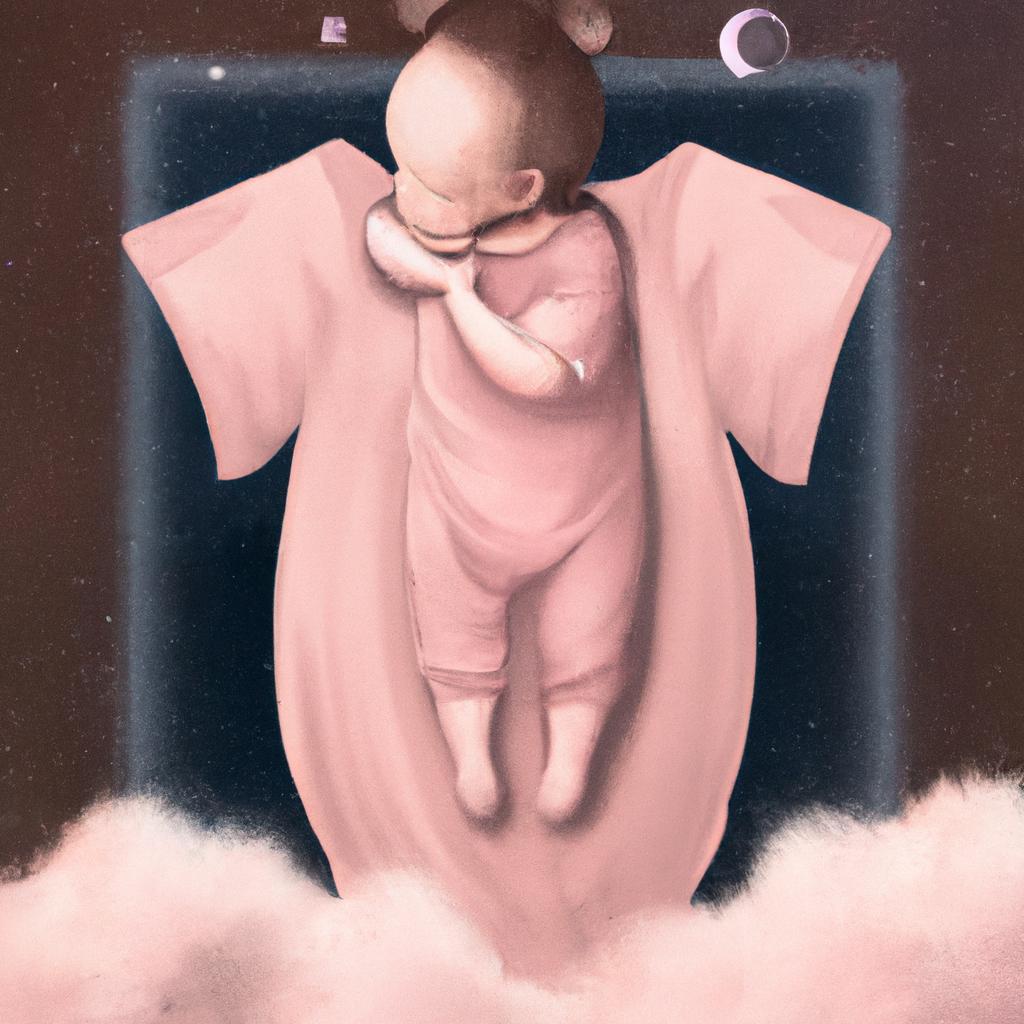 Imagem de capa do post "O Que Significa Sonhar com Roupas de Bebê Rosa? Descubra!" com um desenho digital