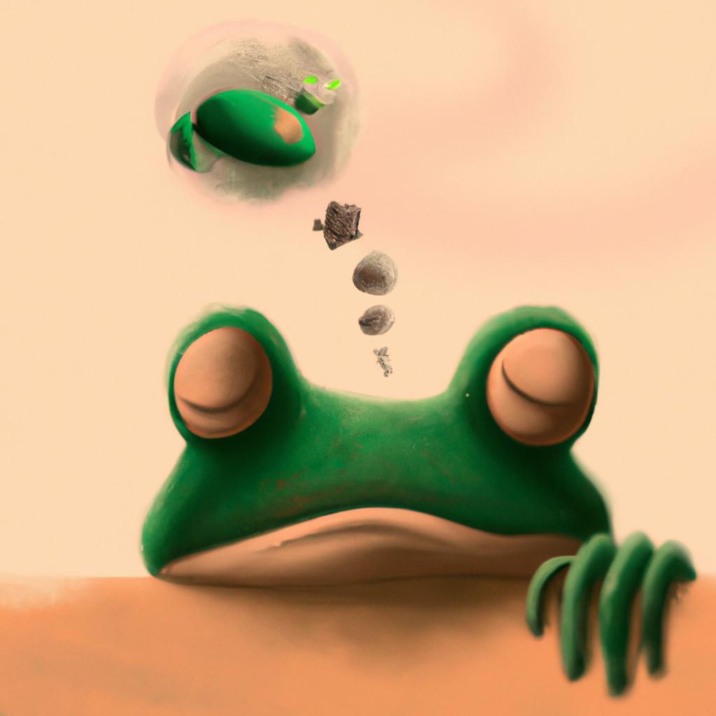 Imagem de capa do post Sonhar com Sapo Costurado? Descubra o Significado! com um desenho digital