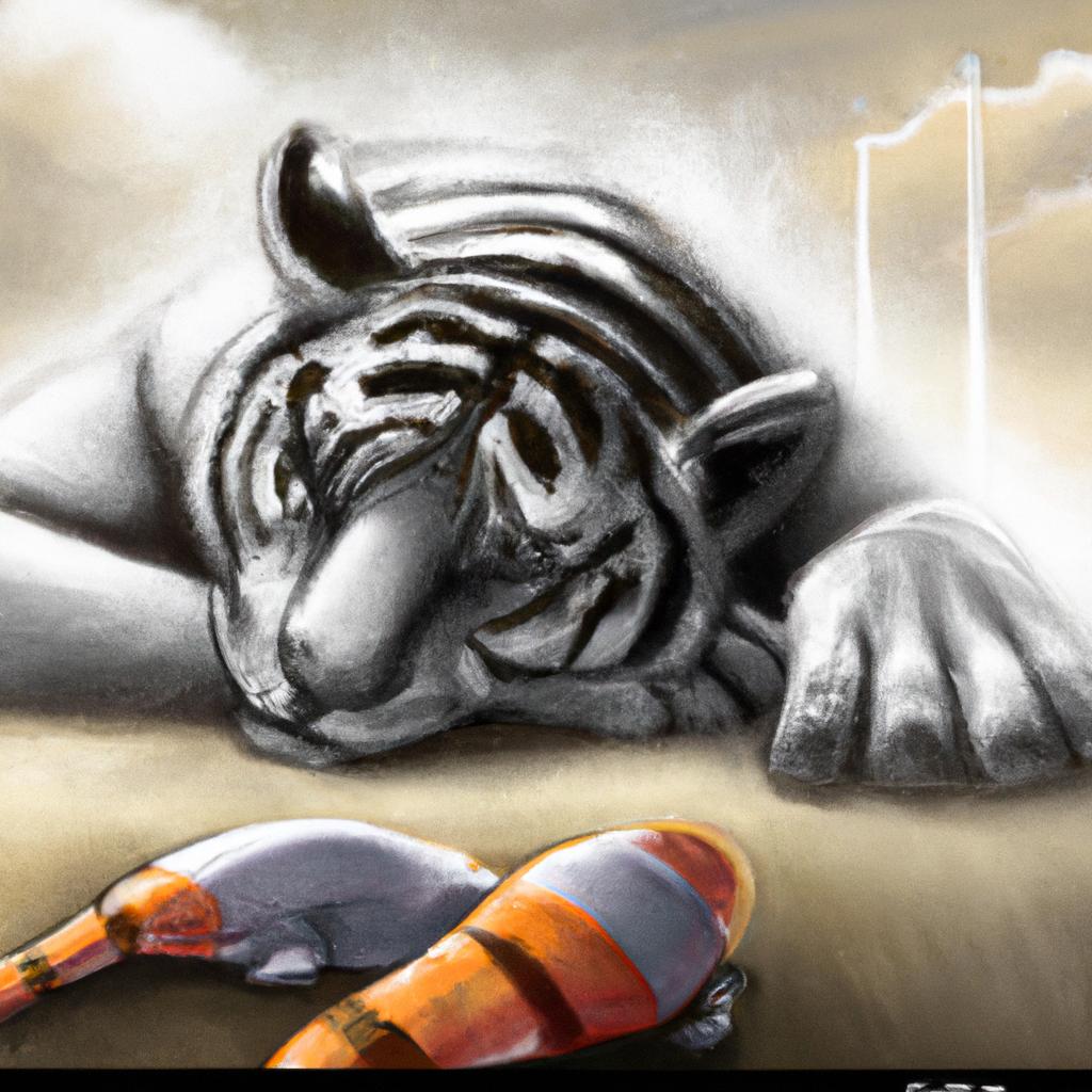 ilustação digital de 

Descubra o que Significa Sonhar com Tigre Branco