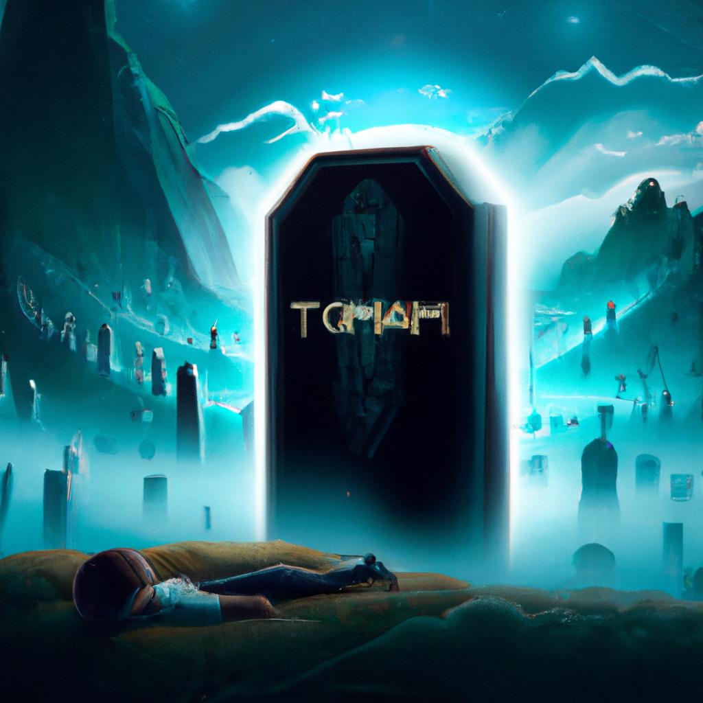 Imagem de capa do post Descubra o Que Significa Sonhar com Túmulo - Surpreenda-se! com um desenho digital
