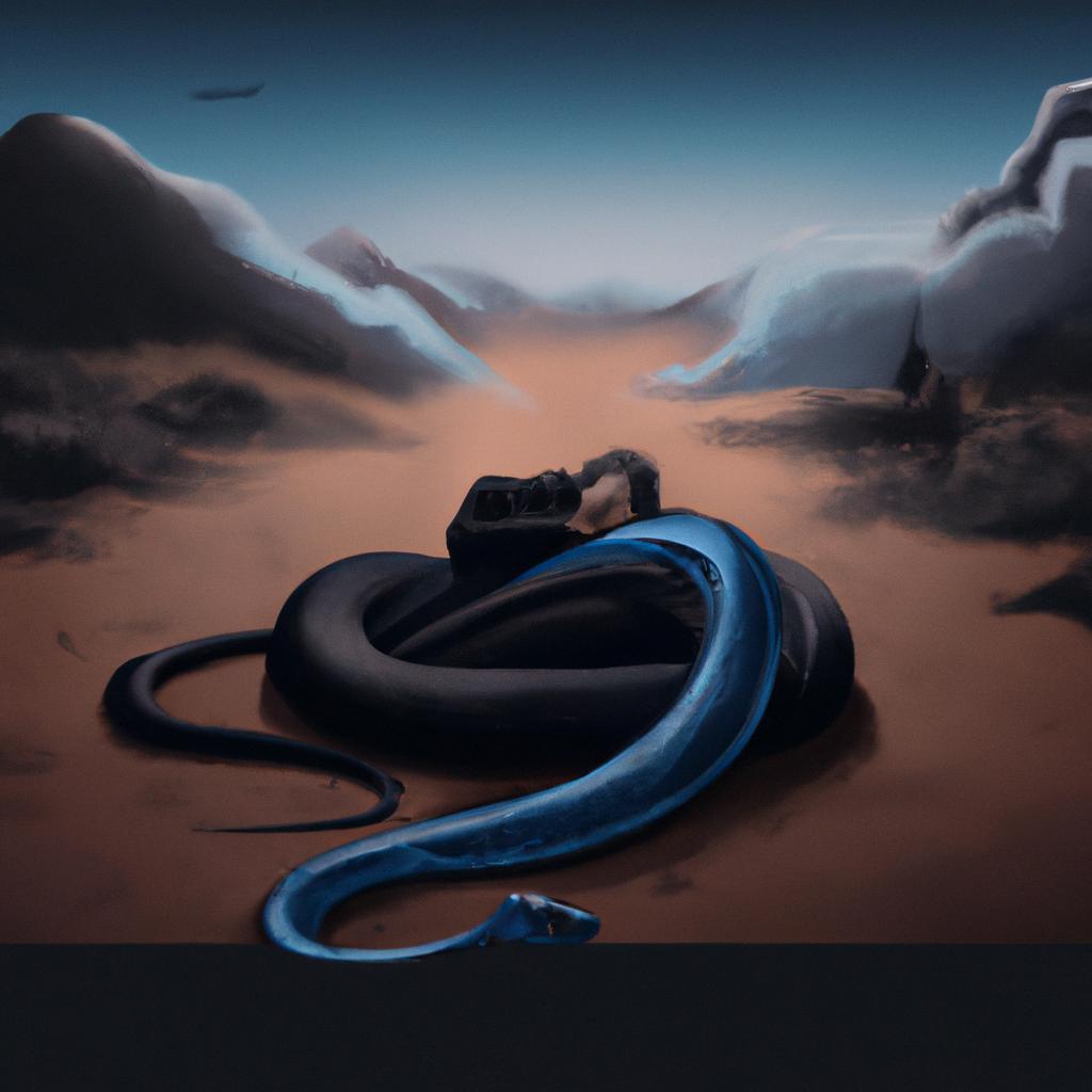 o que significa sonhar com uma cobra preta2