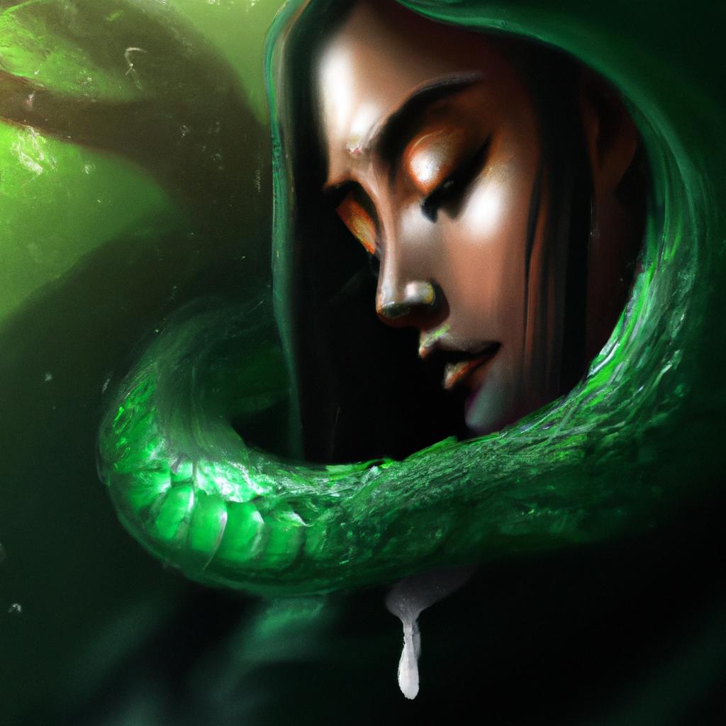 o que significa sonhar com uma cobra verde3