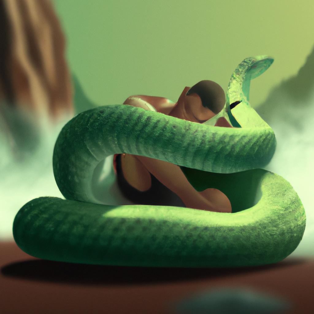 o que significa sonhar com uma cobra verde4