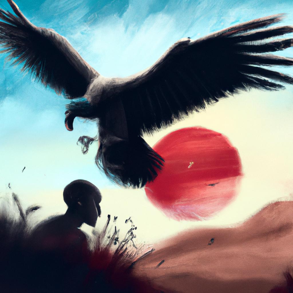 Imagem de capa do post Descubra o Que Significa Sonhar com Urubu: O Mistério Revelado! com um desenho digital