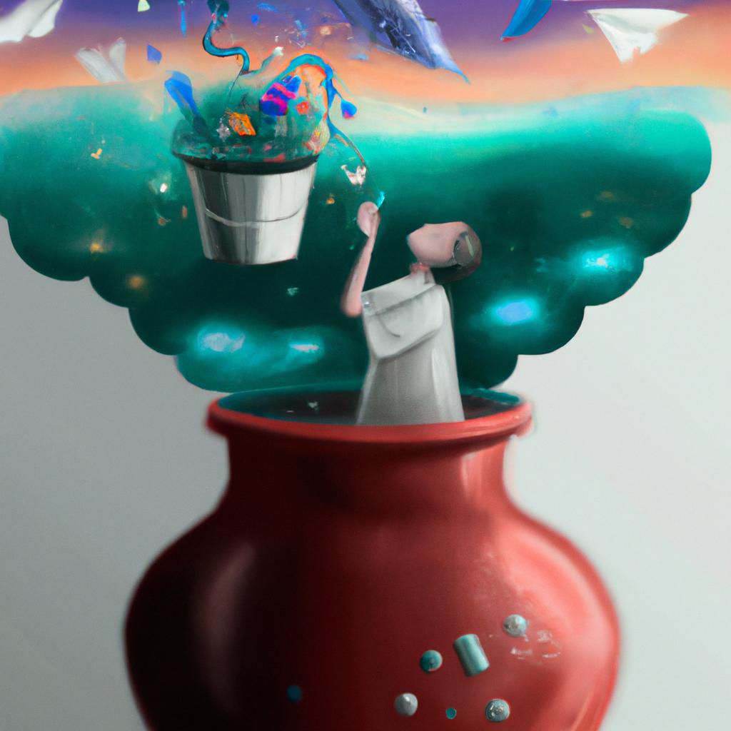 Imagem de capa do post "Sonhar com Vaso Sanitário Cheio de Fezes: Descubra o Significado!" com um desenho digital