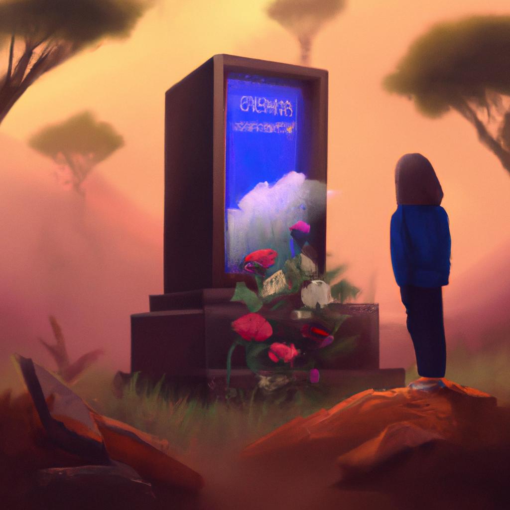 Imagem de capa do post Descubra o que Significa Sonhar com Velório de Desconhecido com um desenho digital