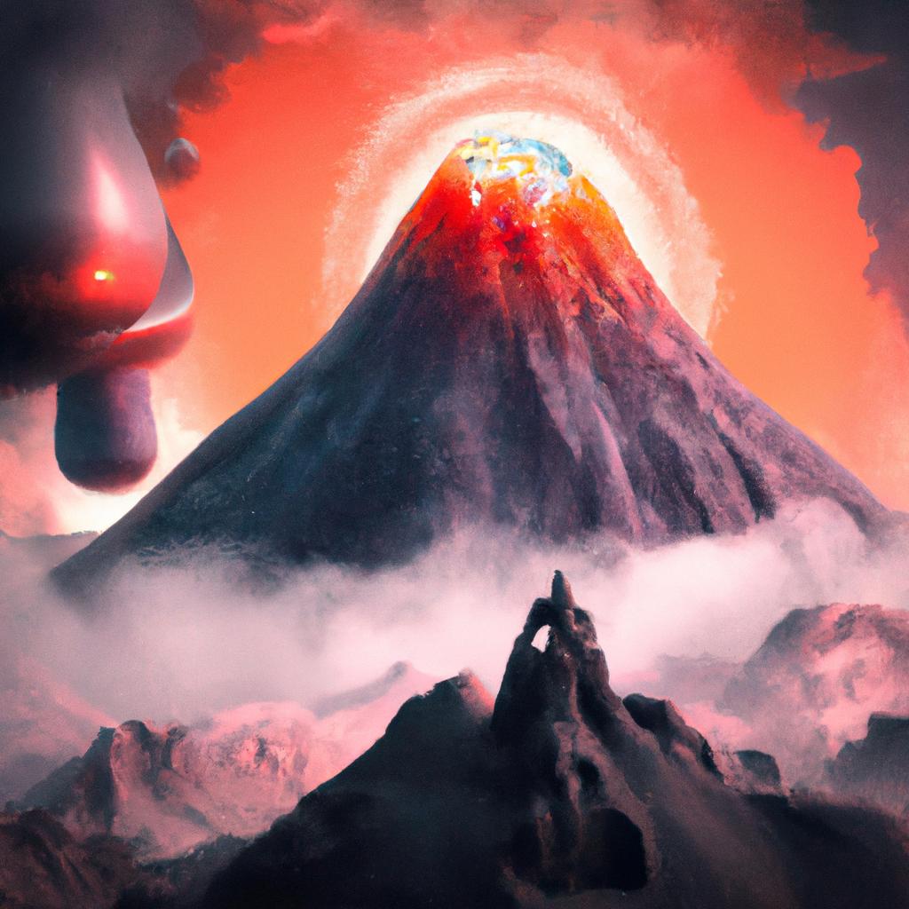 o que significa sonhar com vulcao em erupcao