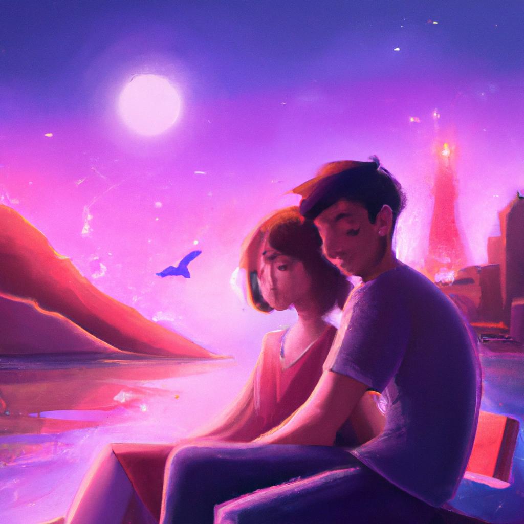 Imagem de capa do post Namorando com Amigo: O que Significa Sonhar? com um desenho digital
