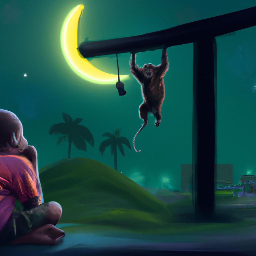 Imagem de capa do post Descubra o que Significa Sonhar com Macaco! com um desenho digital