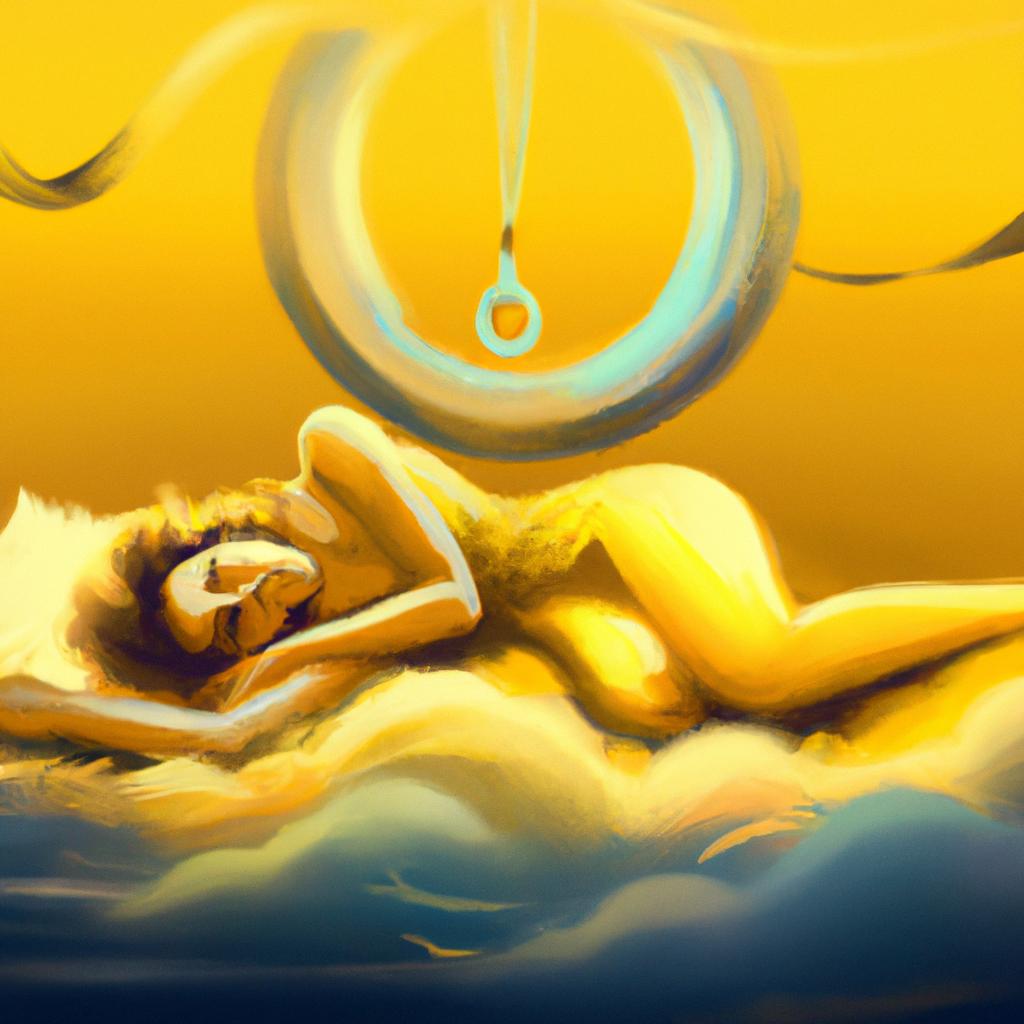 Imagem de capa do post "Descubra o Significado de Sonhar com Ouro: Uma Viagem para o Inconsciente!" com um desenho digital