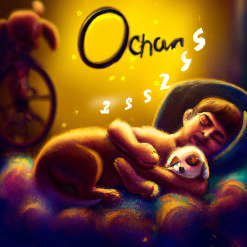 Imagem de capa do post "Descubra o Que Significa Sonhar com Filhote de Cachorro!" com um desenho digital