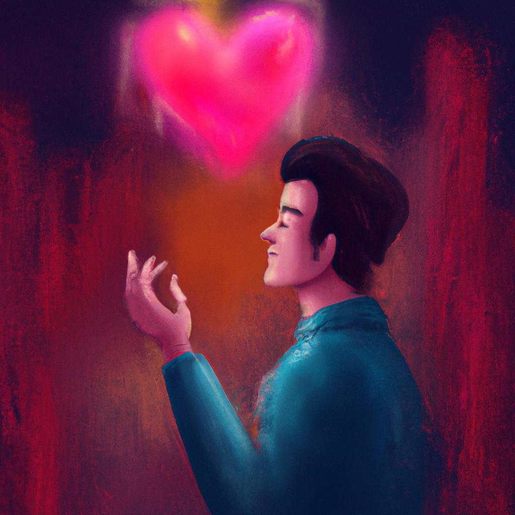 Imagem de capa do post "Oração para Fazer Seu Amado Sonhar com Você!" com um desenho digital