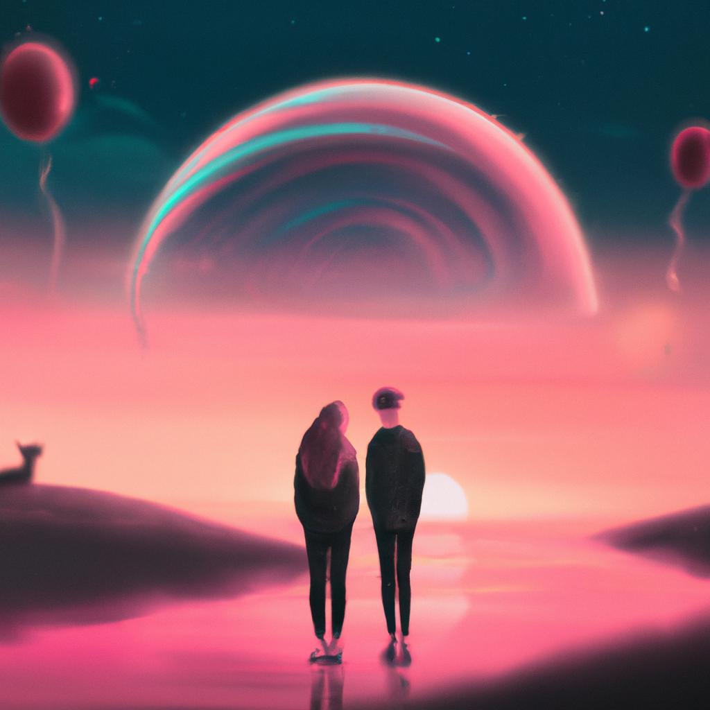 Imagem de capa do post "Descubra Porque Eu Sonho Sempre Com A Mesma Pessoa!" com um desenho digital