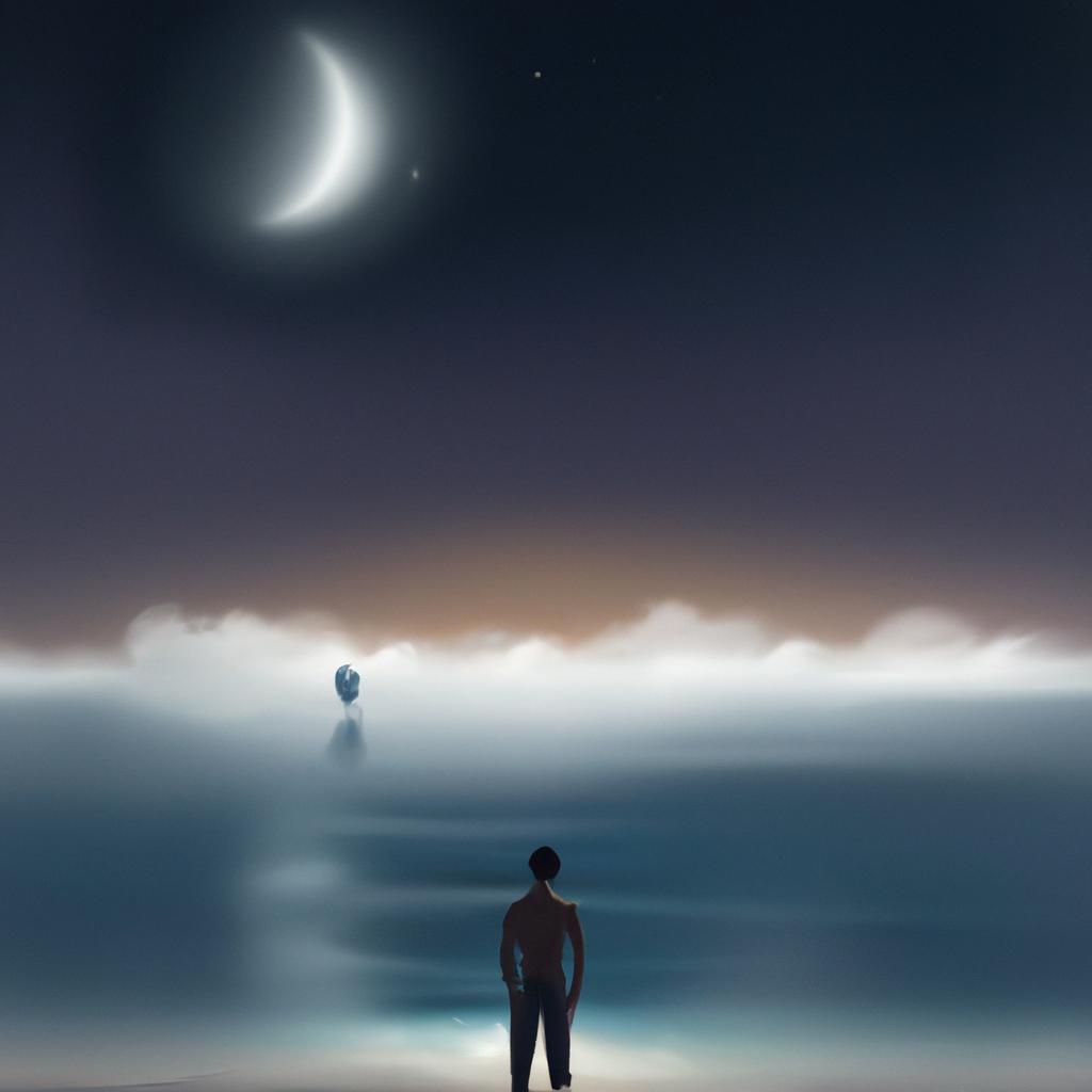 Imagem de capa do post "Porque Sonhamos Muito com Uma Pessoa? Descubra o Significado Aqui!" com um desenho digital