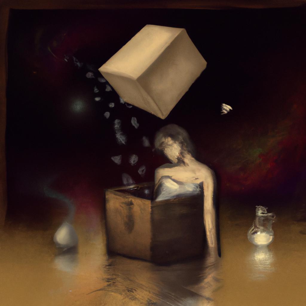 Imagem de capa do post "Descubra o Que Significa Sonhar com Caixão!" com um desenho digital