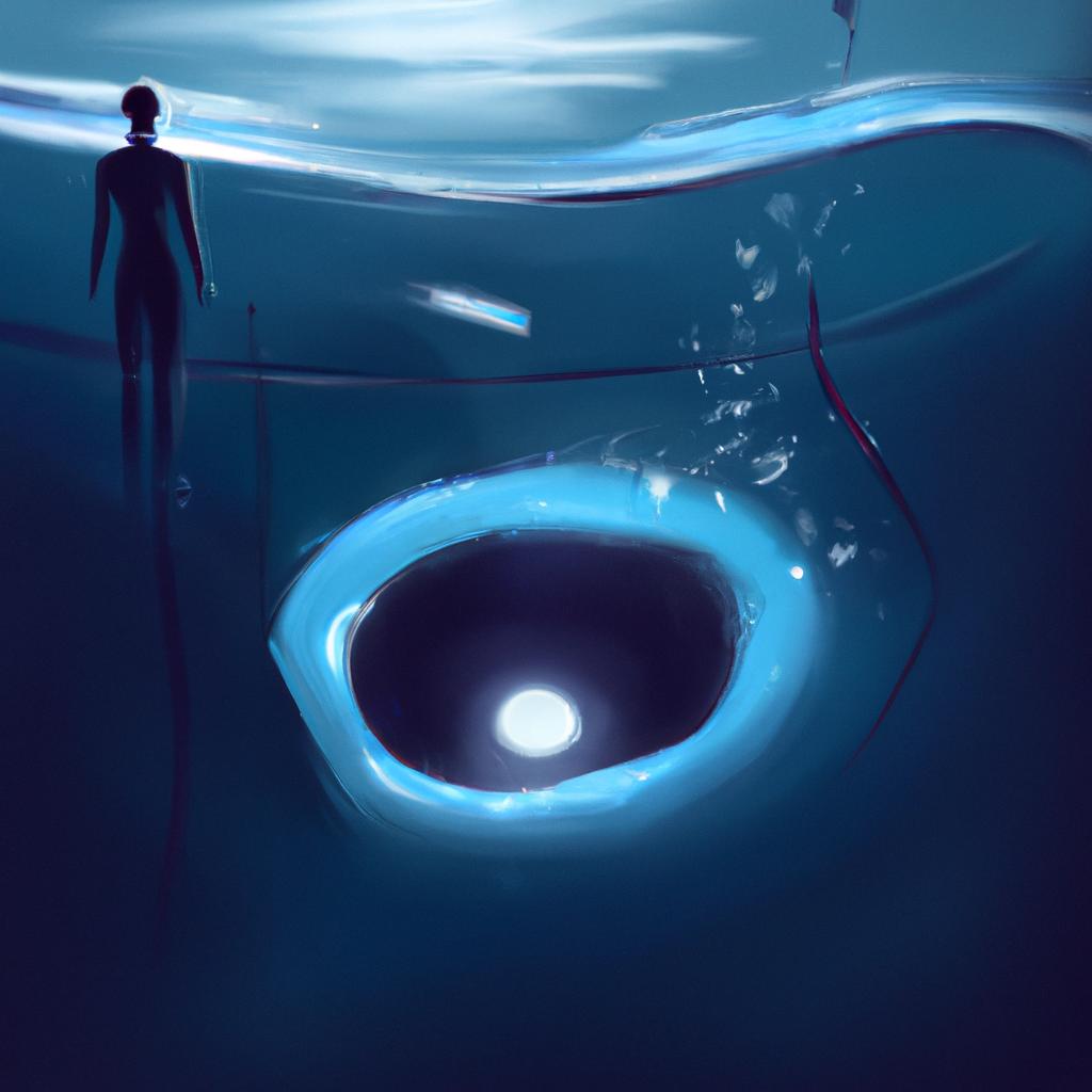 Imagem de capa do post "Descubra o Que Significa Sonhar com Buraco: Surpreendente!" com um desenho digital