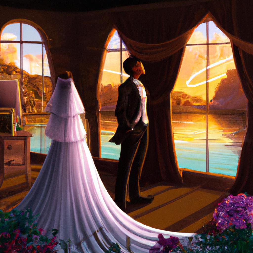 Imagem de capa do post Descubra o que Significa Sonhar com Casamento! com um desenho digital