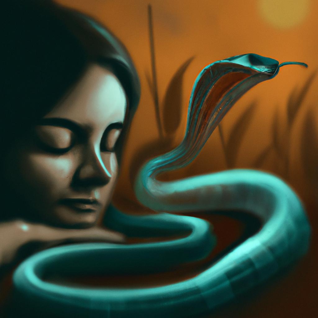 Imagem de capa do post Descubra o Significado de Sonhar com Cobra Pequena com um desenho digital