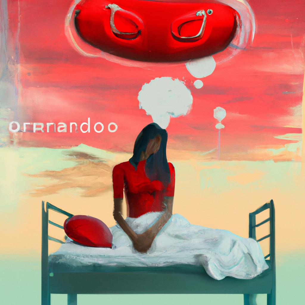 Imagem de capa do post "Descubra Qual o Significado de Sonhar com Menstruação!" com um desenho digital