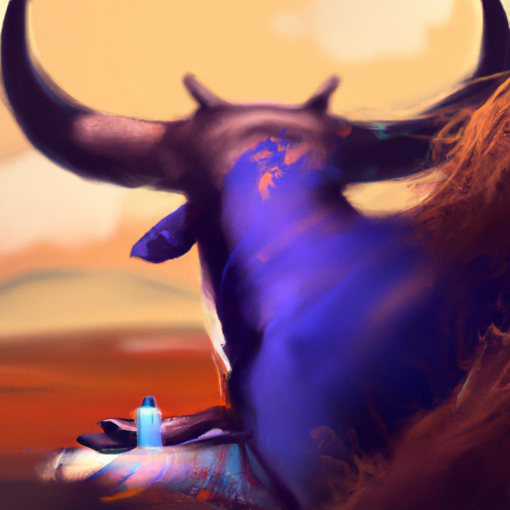 Imagem de capa do post Descubra o Que Significa Sonhar com Boi! com um desenho digital