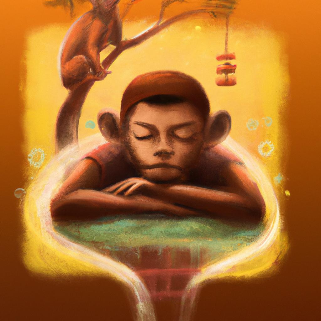 Imagem de capa do post Descubra o Que Significa Sonhar com Macaco! com um desenho digital