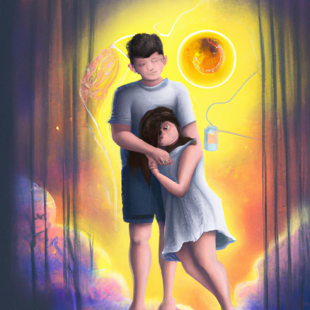 Imagem de capa do post "Quando Sonhar com Você Grávida: Descubra o Significado" com um desenho digital