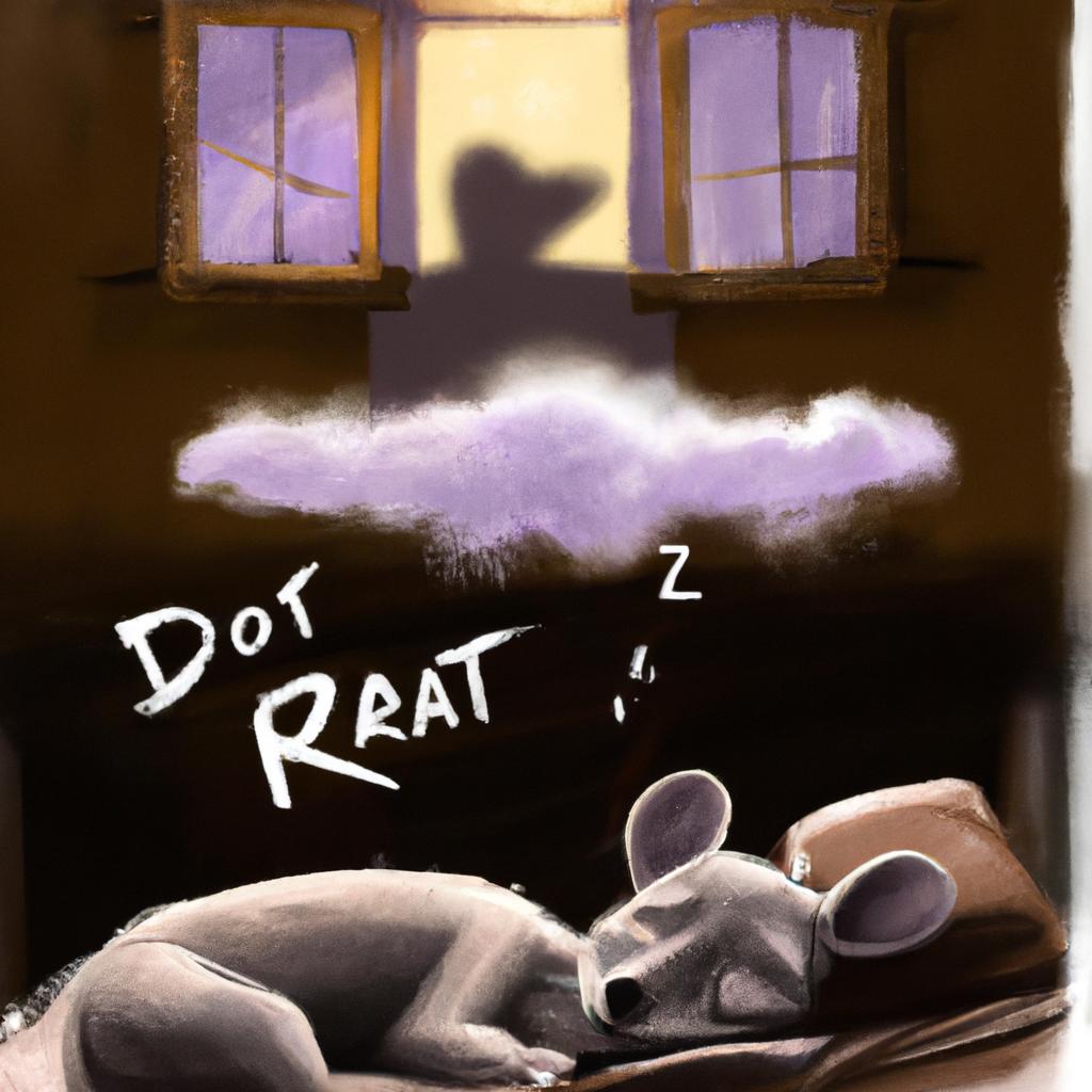 Imagem de capa do post Quando Sonha Com Rato: Significado Revelado! com um desenho digital
