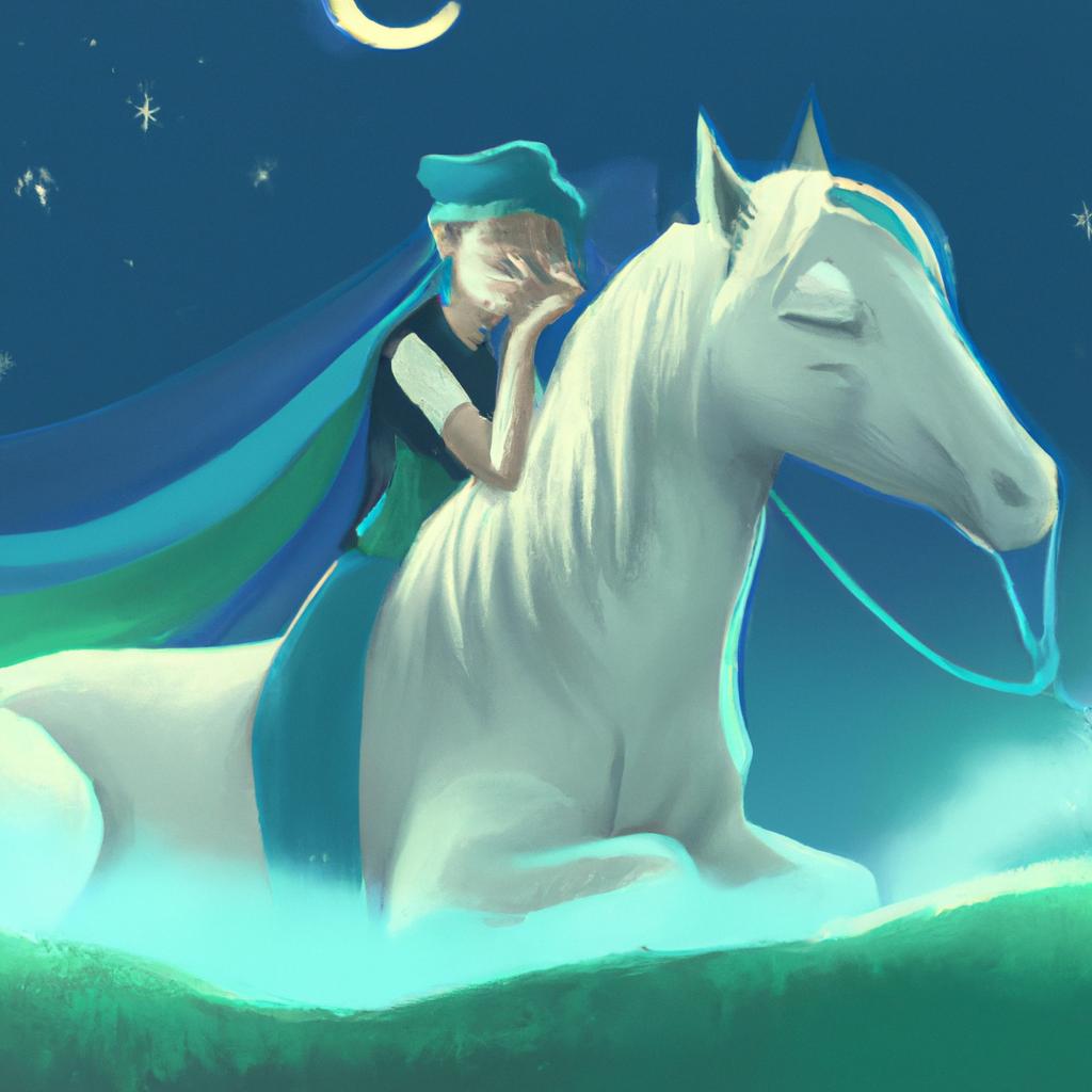 Imagem de capa do post Descubra o Significado de Sonhar com Cavalo! com um desenho digital