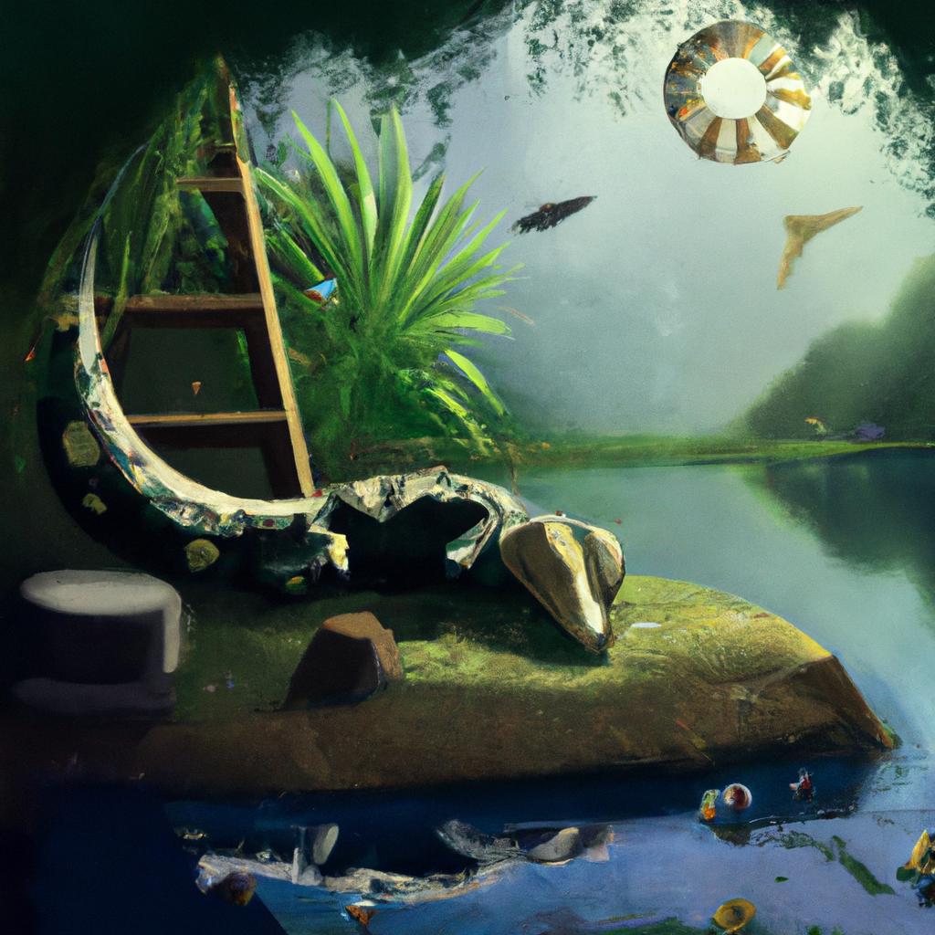 Imagem de capa do post Descubra o que Significa Sonhar com Jacaré! com um desenho digital