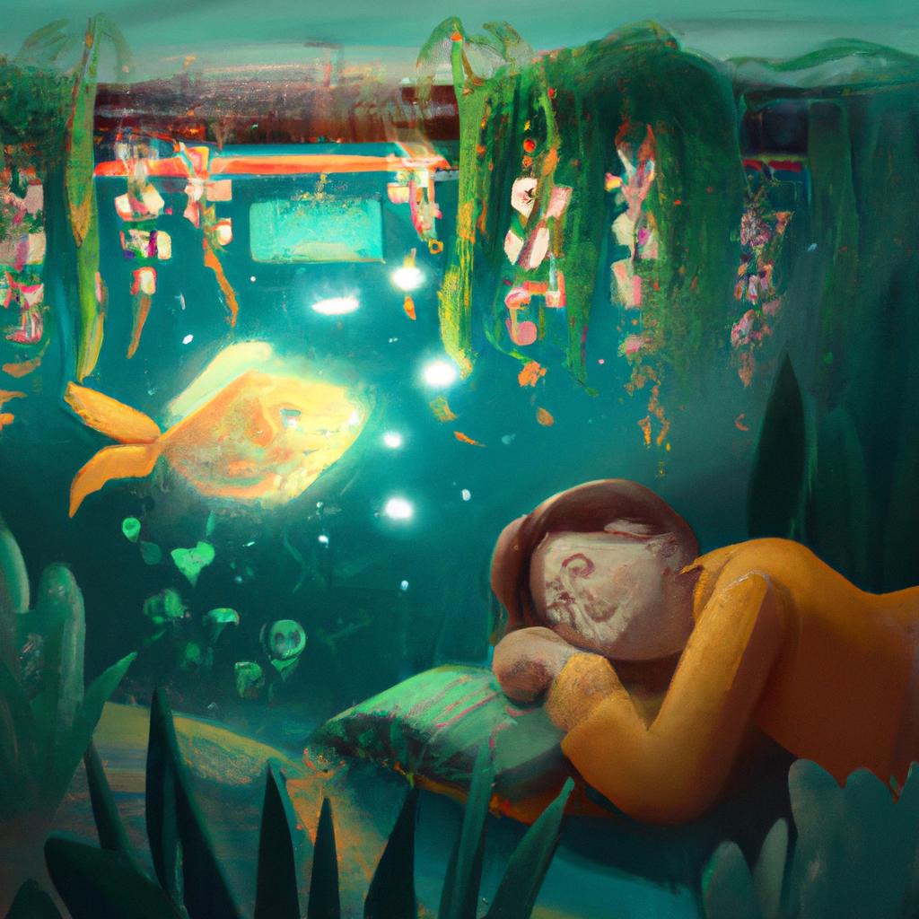 Imagem de capa do post Descubra o Significado de Sonhar com Peixes! com um desenho digital