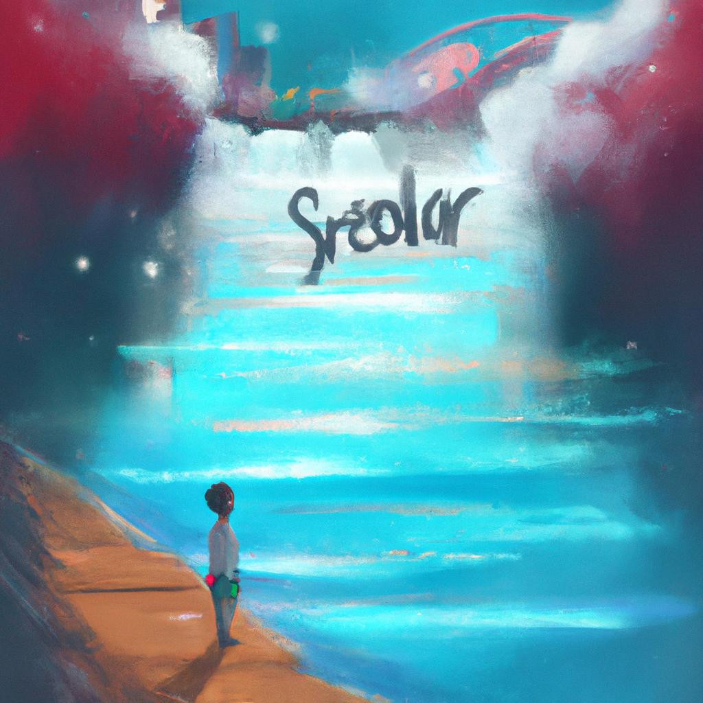 Imagem de capa do post " Significado de Sonhar com Rio Cheio: Descubra o Que Ele Quer Dizer! " com um desenho digital