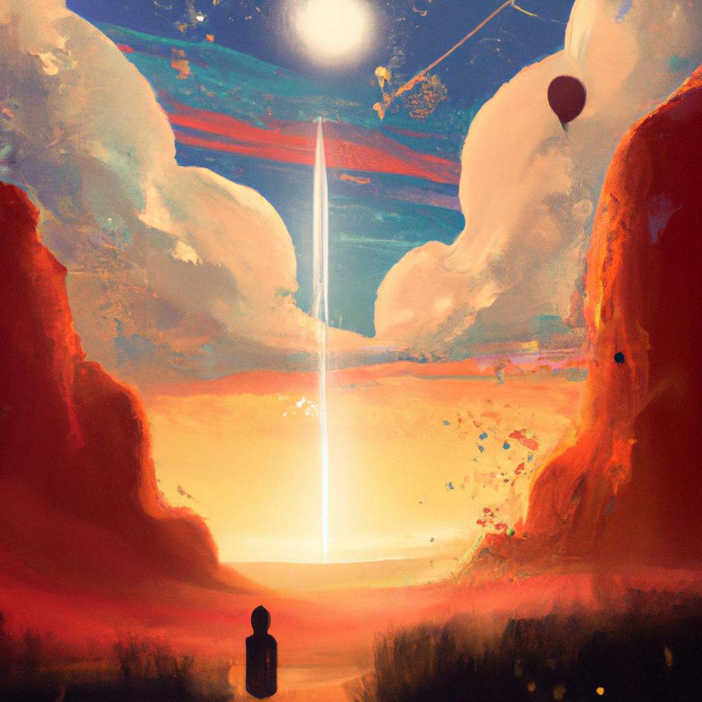 Imagem de capa do post "Significa Sonhar com: Descubra o que Dizem os Sonhos sobre Você!" com um desenho digital
