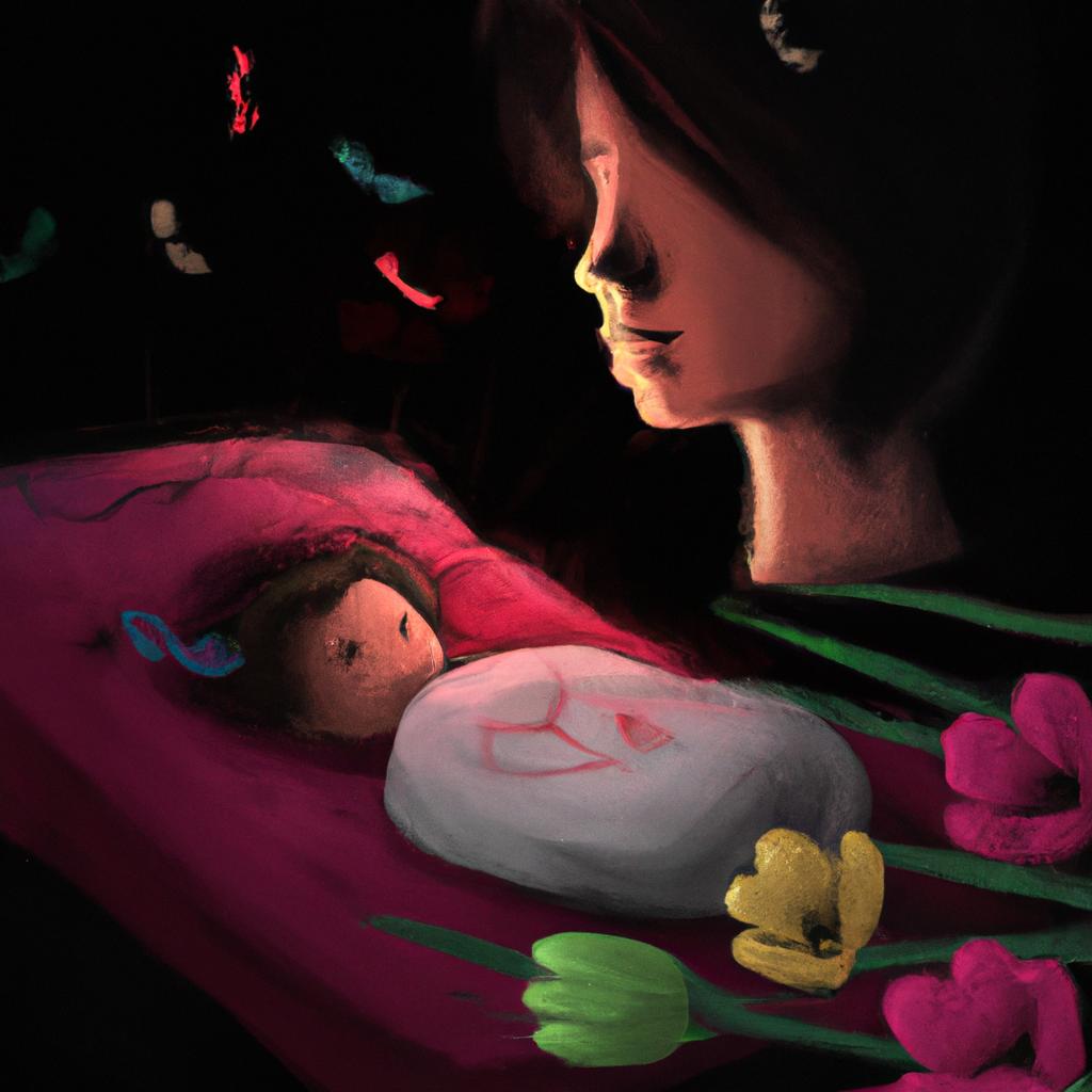 Imagem de capa do post Descubra o Significado de Sonhar com a Mãe que Já Morreu com um desenho digital