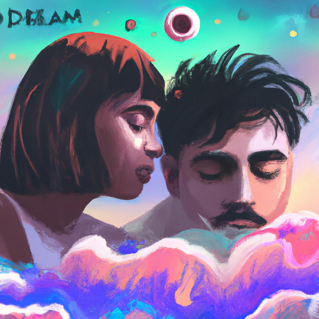 Imagem de capa do post "Sonhos Revelam o Significado de Sonhar com Mesma Pessoa? Descubra!" com um desenho digital