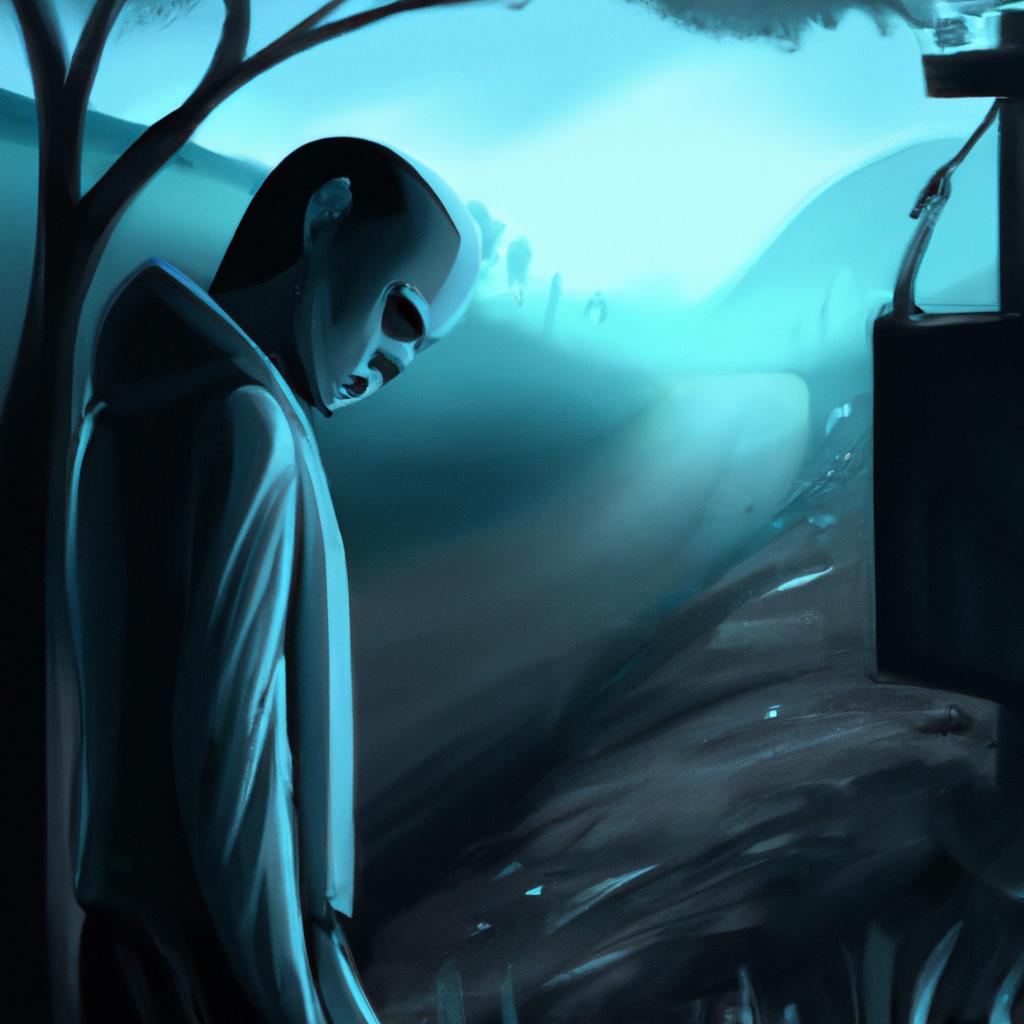 Imagem de capa do post "Descubra o Significado de Sonhar com a Morte de Alguém!" com um desenho digital